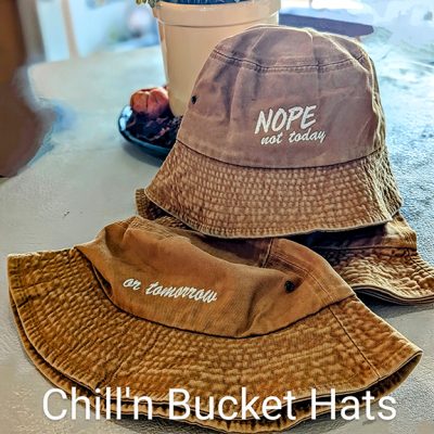 chillin bucket hats
